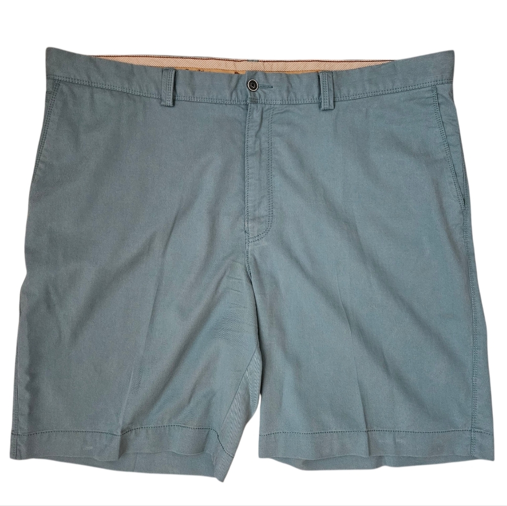 TOMMY BAHAMA Tencel Cotton Stretch Teal Blue Shorts | SZ 42